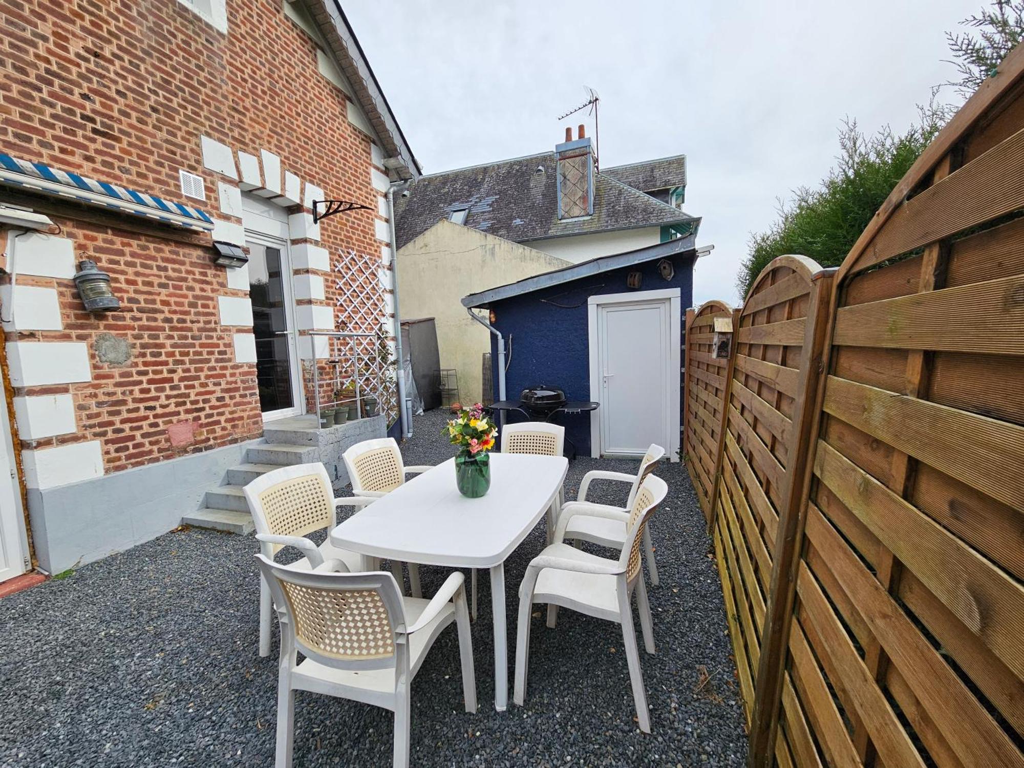 Villa Le Doux Repos à Étretat Extérieur photo